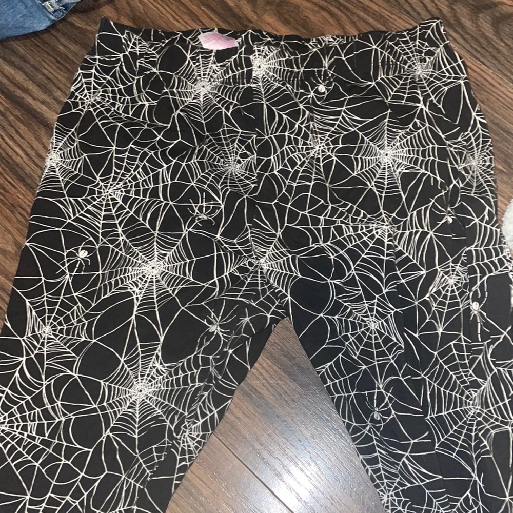 Spider web leggings